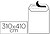 Envelope Liderpapel Bolsa Branco 310X410 MM com Aba em Tira de Silicone Papel Offset 100 GR Caixa de 250 Unidades SL40 - imagem 1