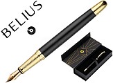 Caneta belius soiree aluminio preto dourado tinta azul caixa de oferta Caneta belius soiree aluminio preto dourado tinta azul caixa de oferta BB256