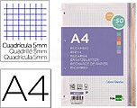 Recarga liderpapel a4 200+50 folhas 90 gr quadricula 5 mm 4 furos bandas de 5 cores Recarga liderpapel a4 200+50 folhas 90 gr quadricula 5 mm 4 furos bandas de 5 cores RE07
