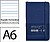Caderno com elastico antartik capa dura a6 folhas linhas azul marinho 100 folhas 80 gr fsc Caderno com elastico antartik capa dura a6 folhas linhas azul marinho 100 folhas 80 gr fsc TW22 - imagem 1