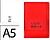 Caderno com elastico antartik capa dura a5 folhas lisas vermelho 100 folhas 80 gr fsc Caderno com elastico antartik capa dura a5 folhas lisas vermelho 100 folhas 80 gr fsc TW29 - imagem 1