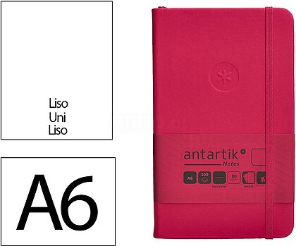 TW57 : Caderno com elastico antartik capa dura a6 folhas lisas bordeaux 100 folhas 80 gr fsc Caderno com elastico antartik capa dura a6 folhas lisas bordeaux 100 folhas 80 gr fsc