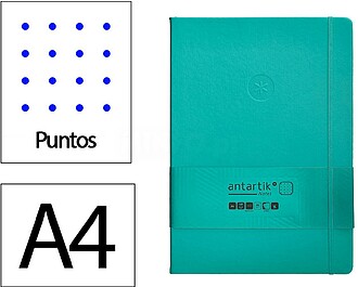 TW62 : Caderno com elastico antartik capa dura a4 folhas pon...