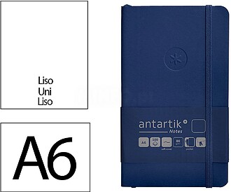 TX57 : Caderno com elastico antartik capa mole a6 folhas lis...