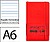 Caderno com elastico antartik capa mole a6 linhas vermelho 100 folhas 80 gr fsc Caderno com elastico antartik capa mole a6 linhas vermelho 100 folhas 80 gr fsc TX65 - imagem 1