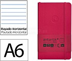 Caderno com elastico antartik capa mole a6 linhas bordeaux 100 folhas 80 gr fsc Caderno com elastico antartik capa mole a6 linhas bordeaux 100 folhas 80 gr fsc TX79