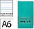 Caderno com elastico antartik capa mole a6 linhas turquesa 100 folhas 80 gr fsc Caderno com elastico antartik capa mole a6 linhas turquesa 100 folhas 80 gr fsc TX86 - imagem 1