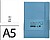 Caderno com elastico antartik capa mole a5 folhas lisas azul claro 80 folhas 80 gr fsc Caderno com elastico antartik capa mole a5 folhas lisas azul claro 80 folhas 80 gr fsc TX88 - imagem 1