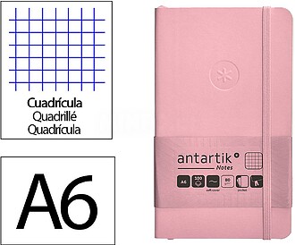 TY02 : Caderno com elastico antartik capa mole a6 quadricula...