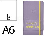 Caderno com elastico antartik capa mole a6 folhas lisas roxo e amarelo 100 folhas 80 gr fsc Caderno com elastico antartik capa mole a6 folhas lisas roxo e amarelo 100 folhas 80 gr fsc TY28