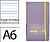 Caderno com elastico antartik capa mole a6 linhas roxo e amarelo 100 folhas 80 gr fsc Caderno com elastico antartik capa mole a6 linhas roxo e amarelo 100 folhas 80 gr fsc TY29 - imagem 1