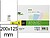 Cartao liderpapel para estudar liso cartolina de cores 180 gr 125x200mm embalagem de 200 unidades Cartao liderpapel para estudar liso cartolina de cores 180 gr 125x200mm embalagem de 200 unidades TC04 - imagem 1