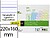 Cartao liderpapel para estudar pautado cartolina de cores 180 gr 160x220mm embalagem de 200 unidades Cartao liderpapel para estudar pautado cartolina de cores 180 gr 160x220mm embalagem de 200 unidades TC05 - imagem 1