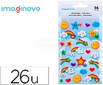 Autocolantes imaginovo arco-iris magic dreams com relevo 190x105 mm em blister Autocolantes imaginovo arco-iris magic dreams com relevo 190x105 mm em blister VP10