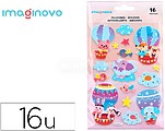 Autocolantes imaginovo baloes magic dreams com relevo 210x130 mm em blister Autocolantes imaginovo baloes magic dreams com relevo 210x130 mm em blister VP15