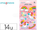 Autocolantes imaginovo unicornios magic dreams com relevo 210x130 mm em blister Autocolantes imaginovo unicornios magic dreams com relevo 210x130 mm em blister VP16