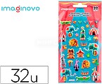 Autocolantes imaginovo kids circo goma eva 190x105 mm em blister Autocolantes imaginovo kids circo goma eva 190x105 mm em blister VP20