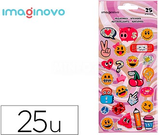 VP36 : Autocolantes imaginovo desenhos sortidos smiley com b...