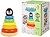 Jogo infantil imaginovo madeira forma de pinguim torre de formas empilhaveis +12 meses 7 pecas 18x12x12cm Jogo infantil imaginovo madeira forma de pinguim torre de formas empilhaveis +12 meses 7 pecas 18x12x12cm TKB502 - imagem 1