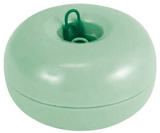 LI12 : Porta clips liderpapel magnetico 28mm com 150 clips c...
