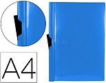 Bolsa Dossier Liderpapel com Clip Lateral Din A4 Vermelho Azul Translucido 60 Folhas DP28