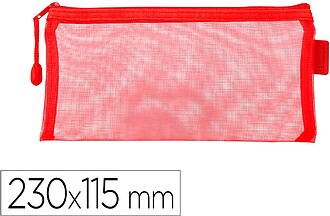 ZB22 : Bolsa com fecho de correr liderpapel poliester transp...