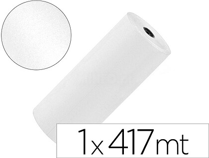 PK75 : Papel kraft liderpapel branco bobine 1 mt x 417 mt especial para embalagem peso 25 kg Papel kraft liderpapel branco bobine 1 mt x 417 mt especial para embalagem peso 25 kg