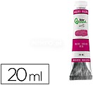 Pintura al oleo liderpapel tubo de aluminio de 20 ml color magenta Pintura al oleo liderpapel tubo de aluminio de 20 ml color magenta DO11