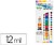 Pintura de acuarela liderpapel caja de 12 tubos de aluminio de 12 ml colores surtidos Pintura de acuarela liderpapel caja de 12 tubos de aluminio de 12 ml colores surtidos DP01 - imagem 1