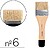 Brocha paletina plana liderpapel ancho 65 mm de pelo de cerda certificado fsc ( Venda em Multiplos de 20uni) Brocha paletina plana liderpapel ancho 65 mm de pelo de cerda certificado fsc PI120 - imagem 1