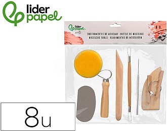 IL01 : Instrumentos de modelar liderpapel pack 8 herramienta...