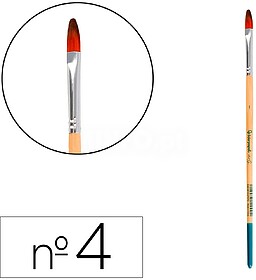 PI64 : 12 x Pincel para pintura acrilica y acuarela liderpap...