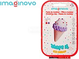 Pasta para modelar imaginovo de secado al aire set de colores surtidos con instrucciones helado Pasta para modelar imaginovo de secado al aire set de colores surtidos con instrucciones helado MO14