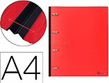 Carpeta liderpapel 4 anillas redondas 25 mm polipropileno din a4 ultra compacta con lomo extensible 4 cm rojo Carpeta liderpapel 4 anillas redondas 25 mm polipropileno din a4 ultra compacta con lomo extensible 4 cm rojo CH89