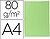 100 x Subcarpeta papel liderpapel din a4 verde 80g/m2 SC54 - imagem 1