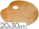 Paleta de madeira lidercolor ovalada tamanho 20x30 cm espessura 0,3 cm Paleta de madeira lidercolor ovalada tamanho 20x30 cm espessura 0,3 cm PD05
