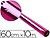 Papel Celofane 60 CM X 10 MT. 30 GRS/M2. Rosa - imagem 1