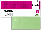 Bloco de Taloes 1/3 Verde T-59-VE