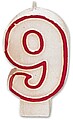 Nº 9 : Vela Numero 9