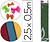 Papel Crepe em Celofane Liderpapel 50 CM X 2,5 M. Verde Azeitona Classico CP18 - imagem 1