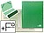 Capa Classificadora Liderpapel com 12 Departamentos, Verde CS07 - imagem 1