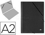 Pasta de Elasticos Liderpapel, A2, Preto CG26