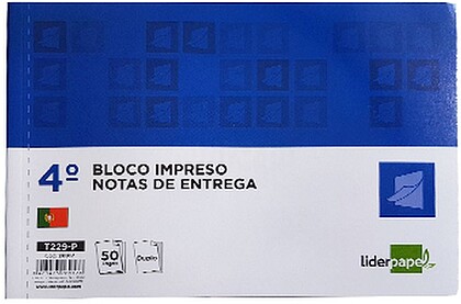 1841011 : Blocos Impressos - Nota de Entrega - 155x215 ao baixo - Duplicado - 1un (28917)