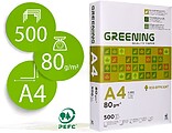 Papel Fotocopia Greening A4, Emb. 500 Folhas, 80 Grs FT01