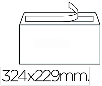 S-SL-14 : ENVELOPE LIDERPAPEL N.14 BRANCO DIN C-4 229X324 MM...