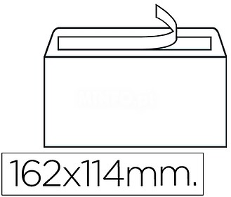 SO28 : ENVELOPE C6 114X162MM S/JANELA