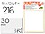 Etiquetas Adesivas Liderpapel 10 + 2 Folhas, 12X30 MM, 216 Etiq ET04 - imagem 1