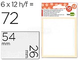 Etiquetas Adesivas Liderpapel 10 + 2 Folhas, 26X54 MM, 72 Etiq. venda multiplos 10 ET14