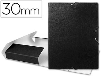 PJ34 : CAPA ELASTICOS PARA PROJECTOS LOMBADA 3 CM PRETA