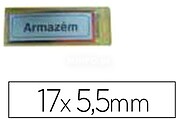 Letreiro Plastico Adesivo, Armazem
